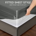 thumbnail image 4 of Protector de colchón Utopia Bedding King Waterproof Bamboo, 4 of 7