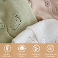 thumbnail image 2 of Esaierr Baby Newborn Girls Knit Cardigans Coats,Baby Air Conditioning Shirt Outerwear Toddler Thin Knit Cardigans Jacket, 2 of 7