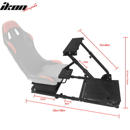 Racing Simulator Steering Wheel Stand Compatible with Logitech G29 Thrustmaster (Best Driving Simulator Steering Wheel)