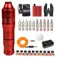 thumbnail image 1 of Conjunto de máquina de tatuaje profesional multifunción con motor de potencia de alto rendimiento TFixol Enchufe rojo y estadounidense, 1 of 5