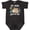 Black Leopard, variant on My Mimi Loves Me with Sloth and Hearts Boys or Girls Baby Bodysuit