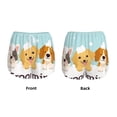 thumbnail image 3 of Gukieu Cute Dog In Bathtub1 Print Women's Sports Shorts with Drawstring Elastic Waistband for Running, Yoga, Fitness-Small, 3 of 7