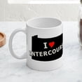 thumbnail image 4 of CafePress - I Heart Intercourse Amish PA Mug - 11 oz Ceramic Mug - Novelty Coffee Tea Cup, 4 of 6