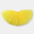thumbnail image 2 of Byoo Toddler Girl's Solid Color Tulle Tutu Skirt Elastic Waist Flared Layered Skirts Basic Ballet Skirt for Dance Practice, 2 of 3