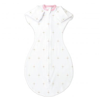 sleep sack with mitten cuffs