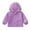 Purple, variant on bbymog Toddler Jackets for Girls with Hood Outdoor Waterproof Rain Jacket Fall Lightweight Raincoat for Girls Purple 5 Years