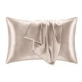 thumbnail image 2 of 2 PCS Satin Pillow Case Good Housekeeping Quality Tested Give You Soft Care 20.08*30 "(Champagne), 2 of 8