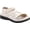 Bone Smooth Leather, variant on Women's Drew Angela Black Smooth Leather 7 WW