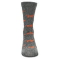 thumbnail image 5 of MeMoi Boys' Galloping Horse Cotton Crew Socks - Boys - Male, 7-8, Dark Gray Heather, 5 of 6