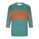 thumbnail image 4 of Blusas y camisas de manga larga con cuello redondo para hombre, estilo casual, con patchwork, cuello redondo, manga corta, blusa estampada para hombre, 4 of 4