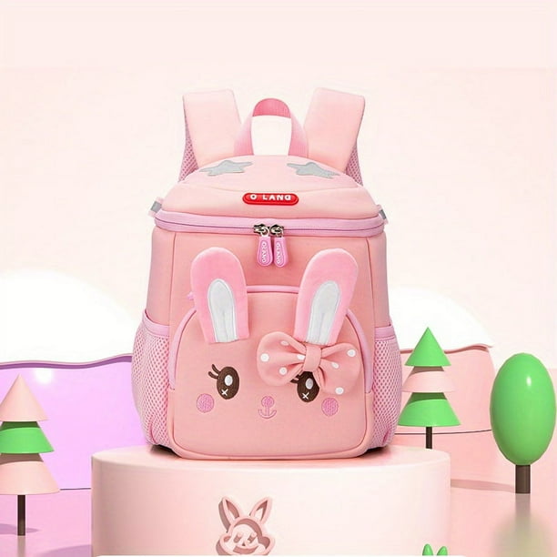 Cute Little Bunny Backpack With Safety Leash Kids Toddler Anti Lost Small Schoolbag Walmart en linea