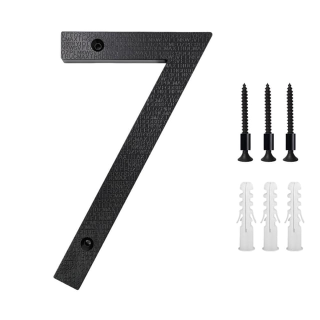 Feltree 5 Inch Modern Metal House Numbers Door Number House Address Letters and Numbers for Outside Signs