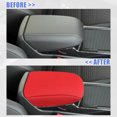 thumbnail image 3 of Unique Bargains Car Center Console Armrest Box Cover for Toyota RAV4 2014-2018 Pad Interior Anti-Scratch Cotton Red, 3 of 7