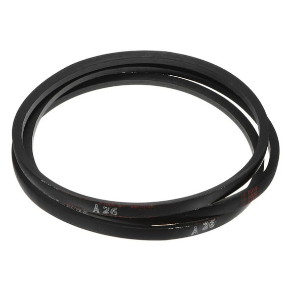 3 Packs A26 Wrapped Rubber Belt, A-Section V Belt 27.6" Outside Circumference x 0.51" Width x 0.32" Thick