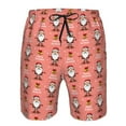 thumbnail image 3 of Logiee Merry Christmas Santa Claus Print Mens Swim Trunks Quick Dry Board Shorts,Breathable Hawaii Beach Shorts Swimwear Bathing Suits-Large, 3 of 6
