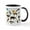 White/Black Inside, variant on CafePress - Costa Rica Animals Mug - 11 oz Ceramic Mug - Novelty Coffee Tea Cup