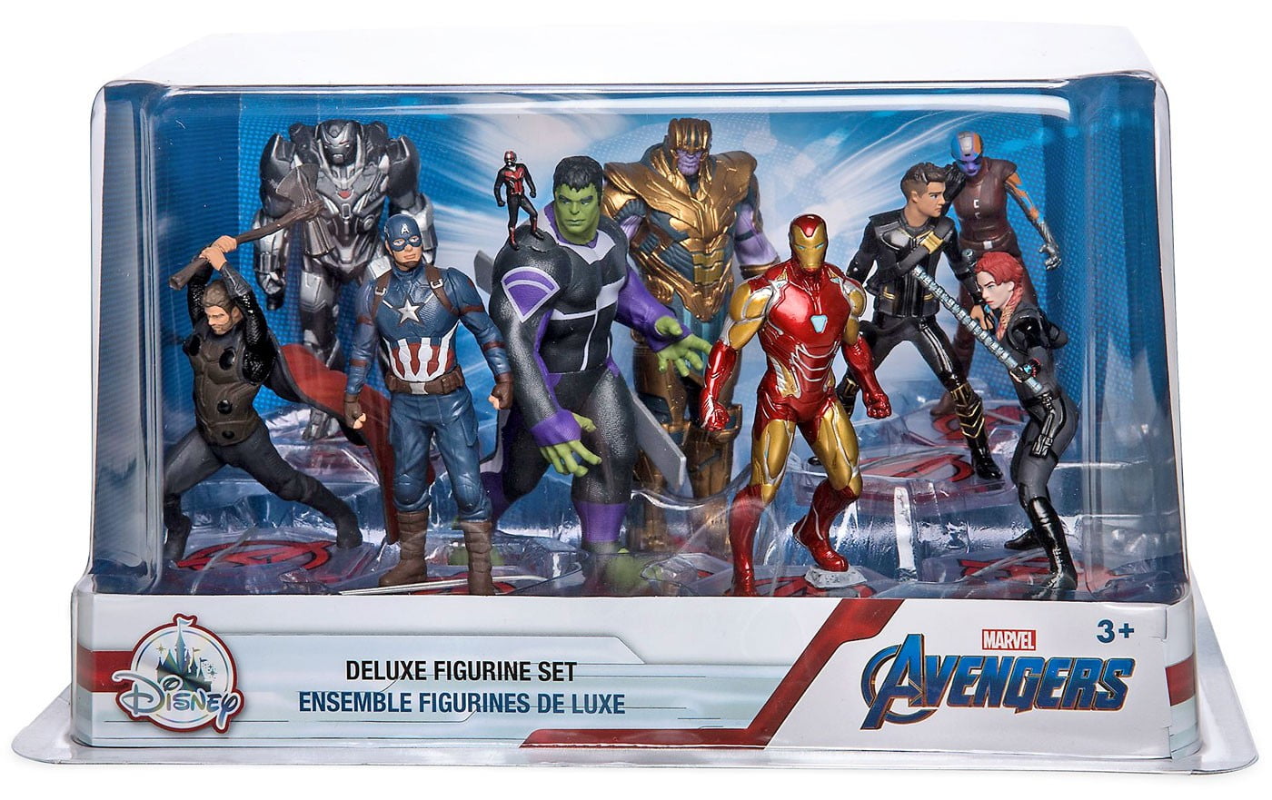 Marvel Avengers Endgame 9Piece Deluxe PVC Figure Play Set (Captain