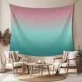 thumbnail image 2 of Ombre Green Pink Tapestry for Bedroom Wall Hanging Tapestry, Colorful Painting Ceiling Backdrop Tapestries Poster Blanket Wall Decor for Teens Room Living Room Dorm 39" x 59", 2 of 8