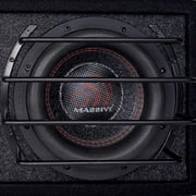 Massive Audio GRILL8 8 Inch Heavy Duty Anodized Steel Protective Subwoofer Grill, 1.5 Inch Depth (Sold as Each)