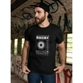 thumbnail image 2 of Poster Spiral Techno Style T-Shirt Men -Image by Shutterstock, Male Medium, 2 of 4