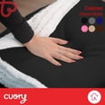 thumbnail image 4 of Cobija Súper Suave Cobertor Frazada Sherpa Ligera Matrimonial Negro, 4 of 6