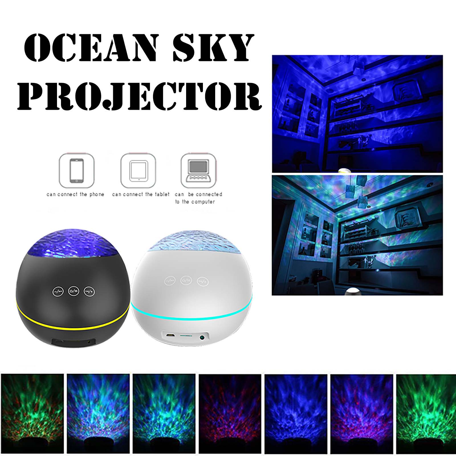 color changing projector light