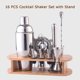 thumbnail image 5 of Juego de Coctelera de 16 Piezas con Soporte de Madera Yeacher Acero Inoxidable 700ml, 5 of 8
