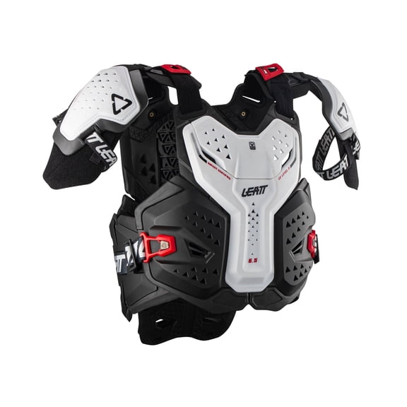 Leatt 6.5 Pro White Chest Protector Armor size Small-Medium