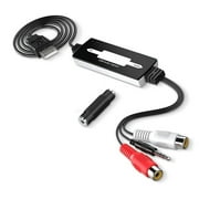 USB Analog To Digital Audio Converter Recorder Support MP3 WMA WAV OGG Format