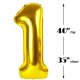thumbnail image 2 of Globo Upegesy Gold Number 14 41, lámina de 40 pulgadas para fiestas, 2 of 6