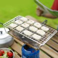 thumbnail image 4 of Bread Toaster Stand Folding Grill for Campfires & Picnics Adjusted Barbecue Stainless Steels Camping Toaster Holder Rack, 4 of 5