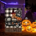 thumbnail image 3 of Happy Halloween Truck Garden Flag Fall Winter Vertical Double Sided Burlap 12.5 x 18 Inch Holiday Farmhouse Seasonal Yard Outdoor Decor, 3 of 6