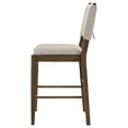 thumbnail image 6 of Ottowa Upholstered Counter Side Chair Brown (Set of 2), 6 of 14