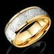 thumbnail image 4 of Minnieouse Anillo de acero inoxidable a la moda para hombre, anillos de joyería portátiles, accesorios decorativos para vestirse, fiesta de Ropa, zapatos y accesorios Miscelánea Oro talla 7, 4 of 6