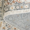 thumbnail image 5 of SAFAVIEH Avalon Jillian Floral Polyester Area Rug, Ivory/Light Blue, 6'7" x 6'7" Round, 5 of 10