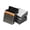 Black, Silver, variant on MOAMUN 3 PCS Cigarette Case (40 Capacities), Brushed Aluminum Cigarette Holder Case with Solid Magnetic Flip Top Closure, 85mm King Size Hard Cigarette Cigar Protective Cover Box for Men, Women