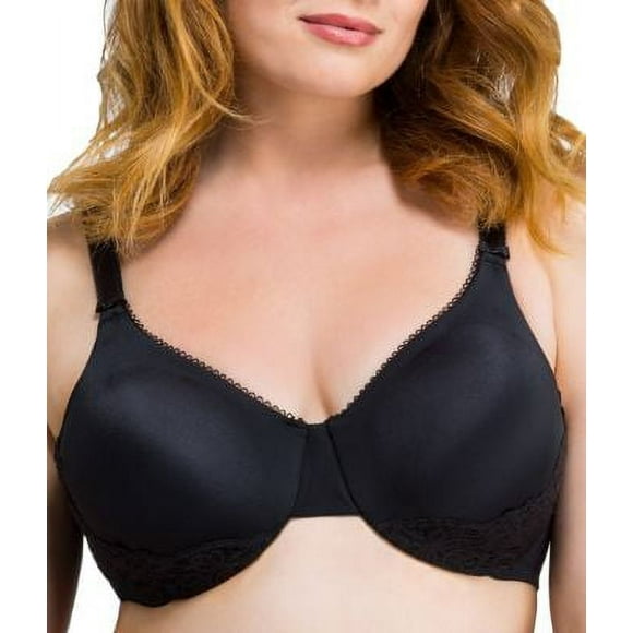 Olga Soutiens-gorge à Armatures Luxury Lift pour Femmes, Noir, 38C US