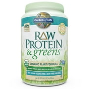 Garden of Life Raw Organic Protein & Greens, Lightly Sweet, 20 Servings