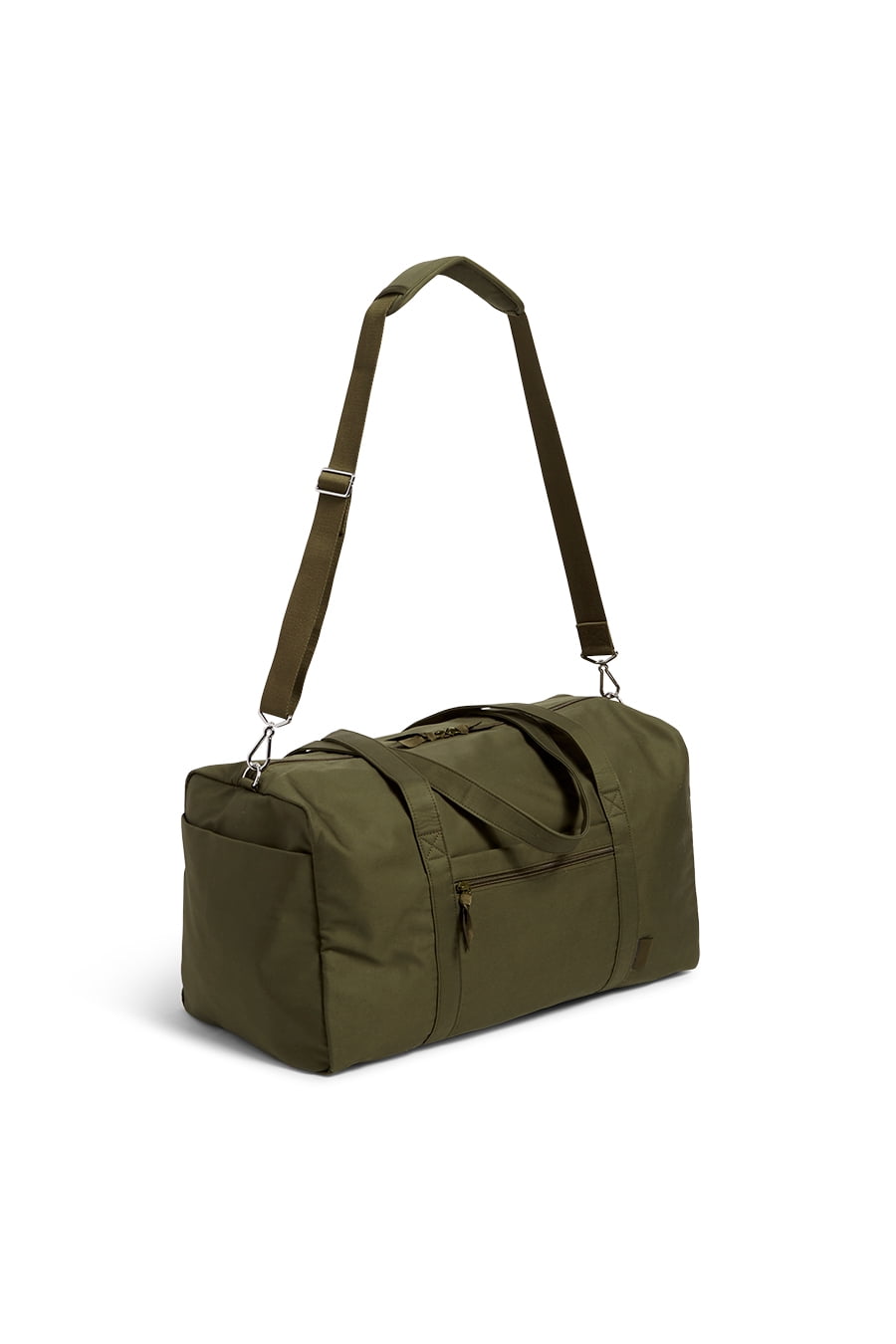 Vera Bradley Women's Recycled Cotton Large Travel Duffel Bag Climbing Ivy Green