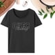 thumbnail image 5 of Camiseta para mujer con cuello redondo, ropa de ajuste regular, camiseta básica para viajes, vacaciones, compras, viajes en la playa L, 5 of 7
