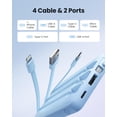thumbnail image 2 of Cargador portátil Coowisty Slim Power Bank de 10000 mAh, azul, 2 of 8