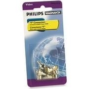 Philips Magnavox "F" Connectors, 4-Pack