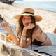 thumbnail image 5 of Pulsera de estrella de mar de playa de 5 piezas, pulsera turquesa con cuentas de concha, pulsera de estrella de mar turquesa con cuentas, accesorios de joyería para hombres y mujeres, 5 of 6