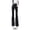Black, variant on Women's Clothing Women's Leggings, High Waisted Flare with Pockets for Yoga Gym Workout Trousers