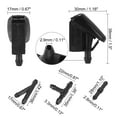 thumbnail image 4 of Motoforti Windshield Washer Nozzle Kit BM51-17666-AB for Ford Focus with 3 Hose Connector 1 Set, 4 of 6