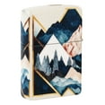 thumbnail image 2 of Zippo Mountain Collage Design 540 Matte Pocket Lighter, 2 of 8