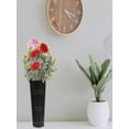 thumbnail image 6 of 2 - in - 1 Metal Umbrella Bucket for Entryway, Galvanized Rust - Resistant Umbrella Stand & Floral Vase, Multi - Use Organizer for Canes/Clubs, Design for Porch, Indoor & Office,B, 6 of 7