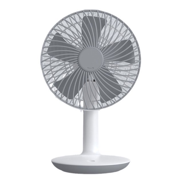 Kearding Mini ventilador para el hogar: ventiladores compactos con batería recargable y fáciles de limpiar para el escritorio con ventilador Electrodomésticos