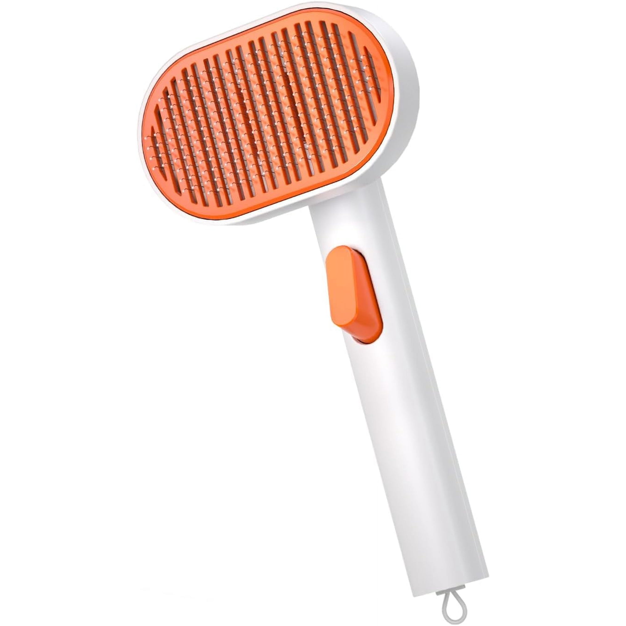 Cat Hair Brush Cat Brushes for Indoor Cats Grooming and Shedding Self Cleaning Brush for Short and Long Haired Cats
