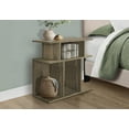 thumbnail image 4 of Accent Table for Living Room & Bedroom - 6 Shelves, Brown Laminate, Contemporary, 4 of 6